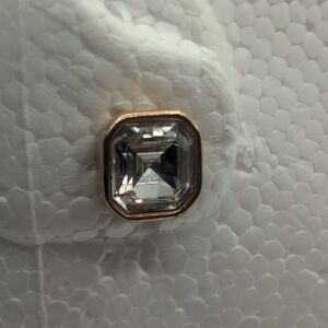 Swarovski | Elegant Gold Plated Crystal Headlight Stud Earring